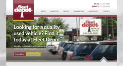 Desktop Screenshot of fleetdepot.com